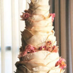 Wedding dress + Cake