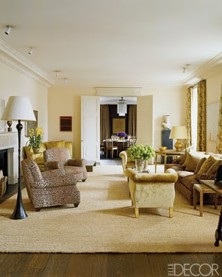 European Design Influences on American Design, Aerin Lauder living room designed by Jacques Grange