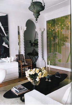 comfortable interiors via belle vivir blog