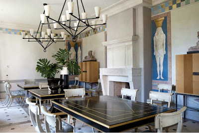 Thomas Urquijo dining room design via belle vivir blog