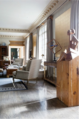 Thomas Urquijo living room design via belle vivir blog