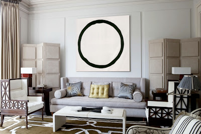 Thomas Urquijo living room interior design via belle vivir blog