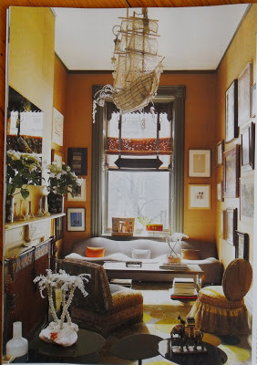 Unusual color combination interiors muriel brandolini belle vivir blog