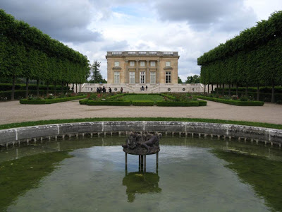 French formal garden style Petit Trianon
