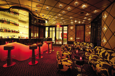 the mark hotel in nyc designed by Jaques Grange with Guy de Rougemont bar