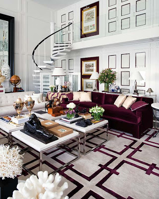 Pablo Paniagua design living room via belle vivir interior design blog