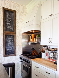 kitchenette design via belle vivir blog