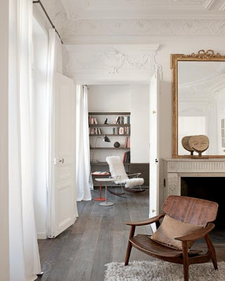 White Interiors, via belle vivir blog neutral color interior design