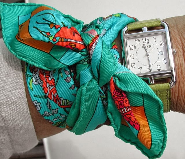 10 unique ways to use a Hermes scarf