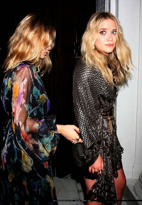 The Olsen twins via belle vivir