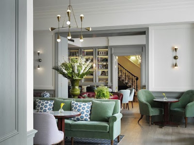 The Kensington Hotel restaurant London via Belle Vivir blog 