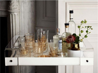 stylish home bar ideas and how to style a home bar cart style
