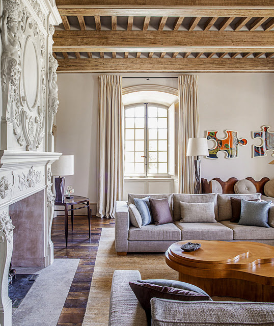 Pierre Yovanovitch Chateau in Provence Living room Belle Vivir Blog