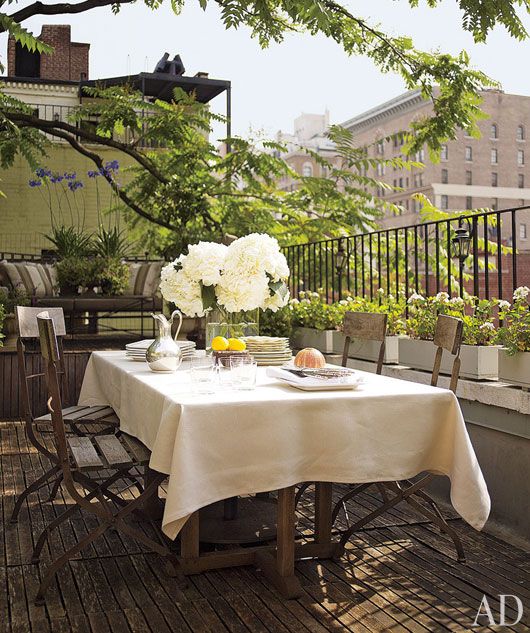 Rooftop Gardens, gardens, Nina Griscom rooftop new york belle vivir
