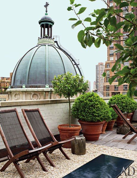 Rooftop Gardens, gardens, new york city rooftop garden via belle vivir