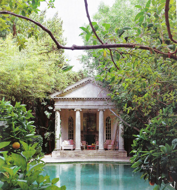 richard Shapiro's home and garden via belle vivir