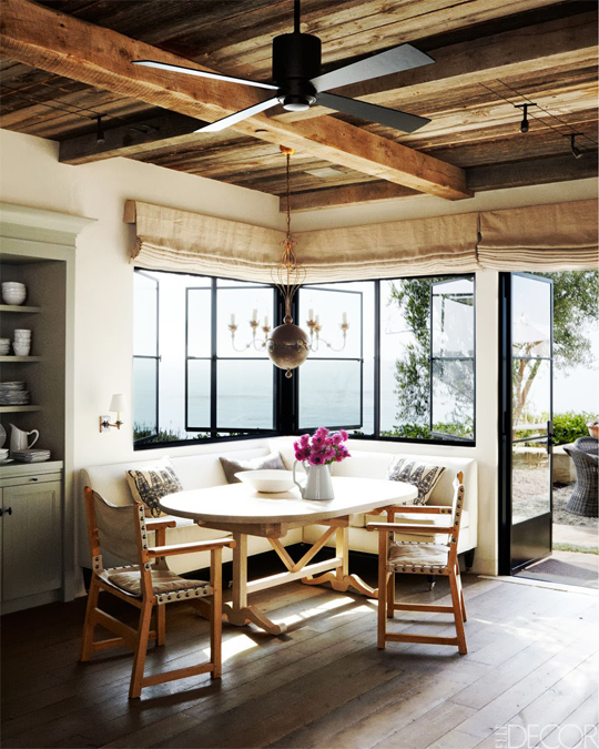 dining room with a view via belle vivir blog