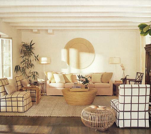 tom scheerer living room tropical style via belle vivir blog