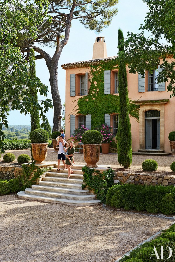 Frederik Fekkai's vacation home in provence, via belle vivir