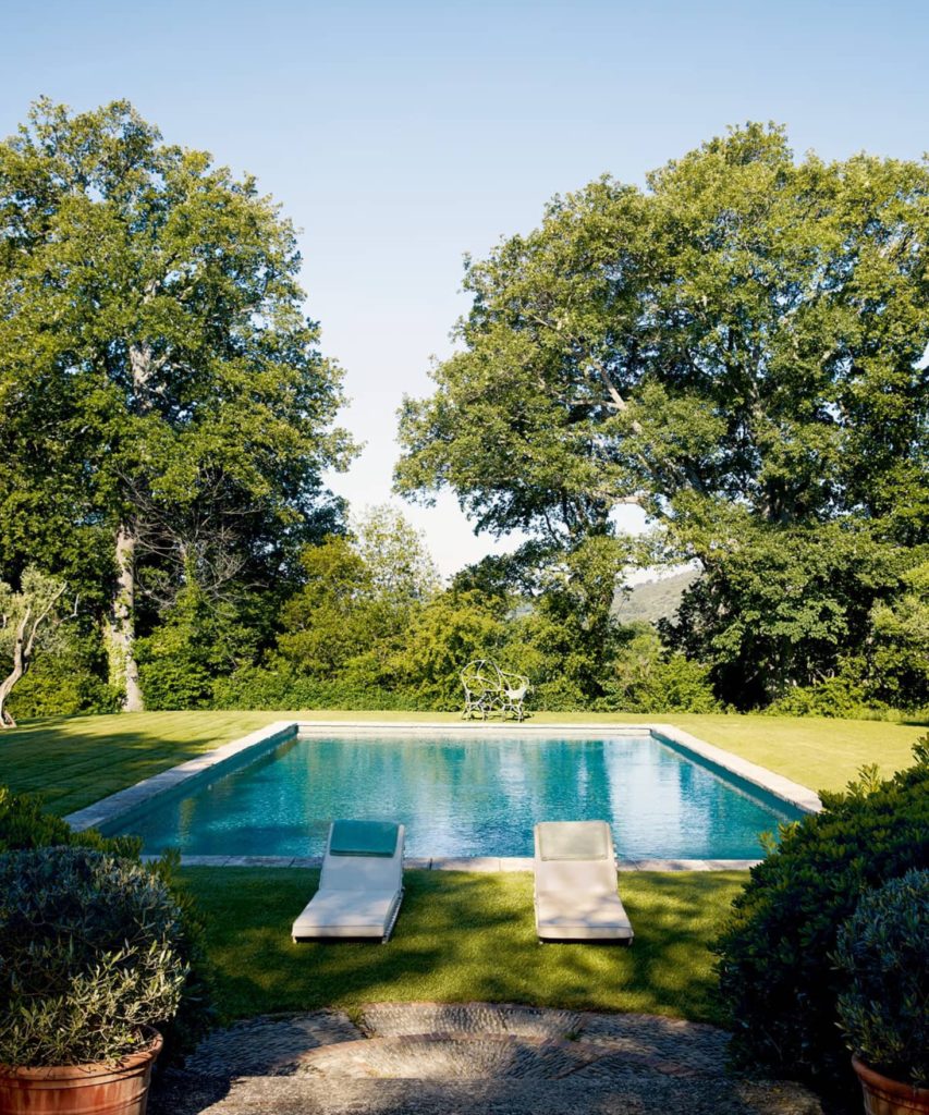 Francois Catroux swimming pool Provence via belle vivir