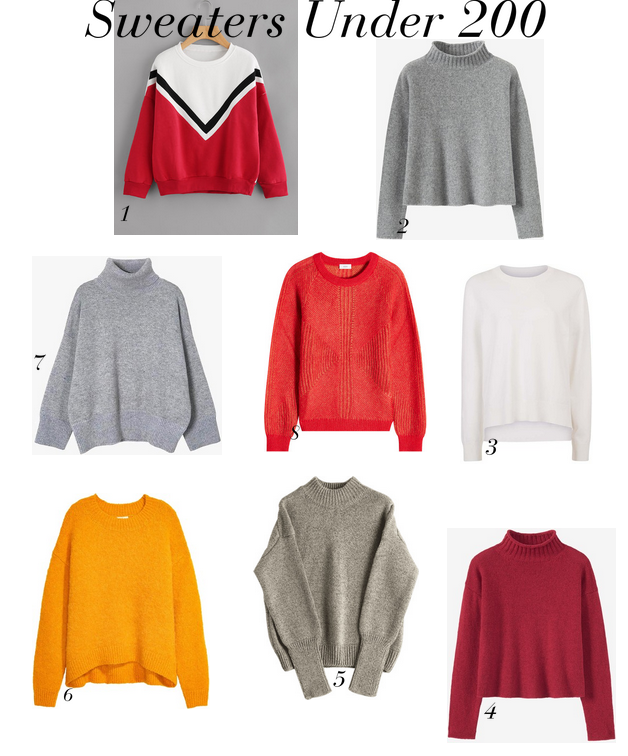 sweaters under 200 via belle vivir
