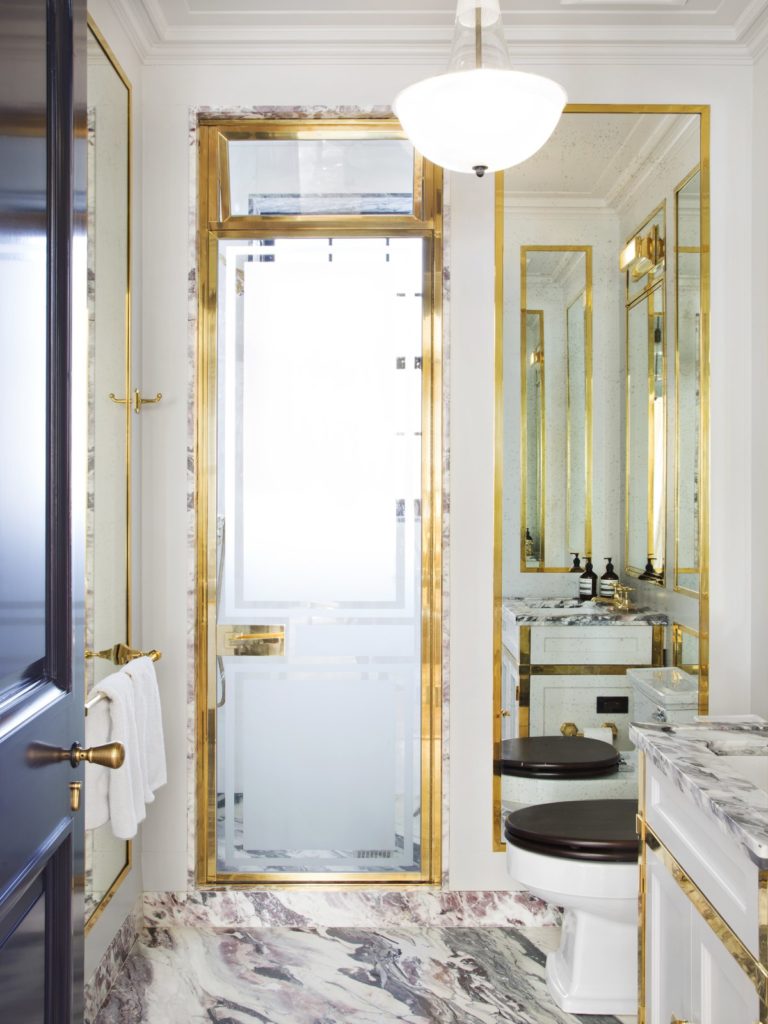 Glamorous Bathrooms of Steven Gambrel