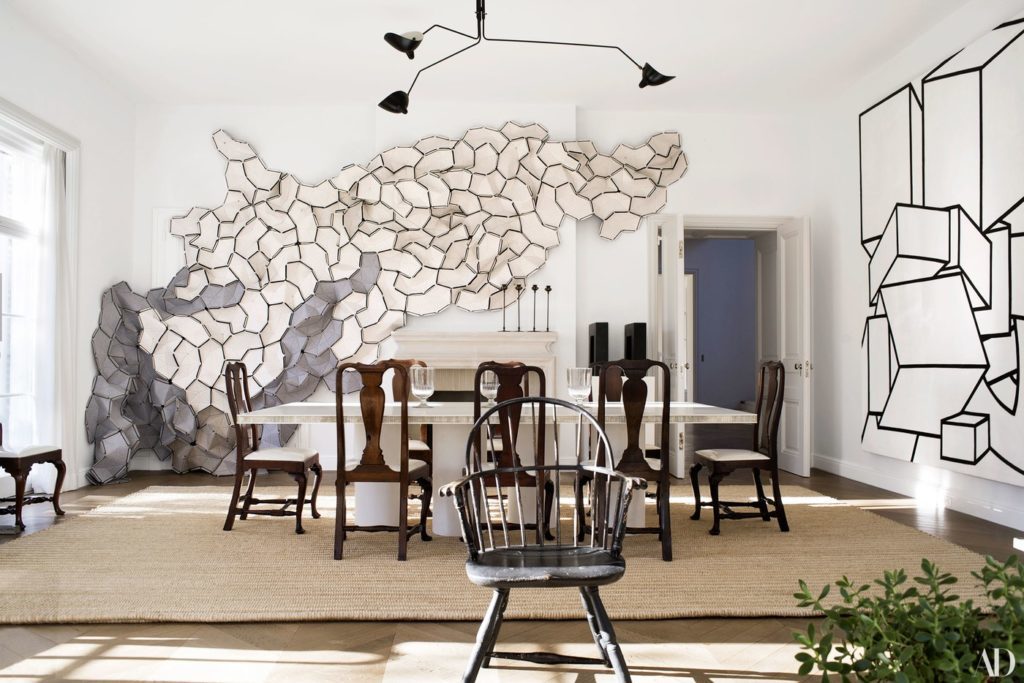 Reed and Delphine Krakoff's Connecticut Home, dining room-AD-bellevivirblog