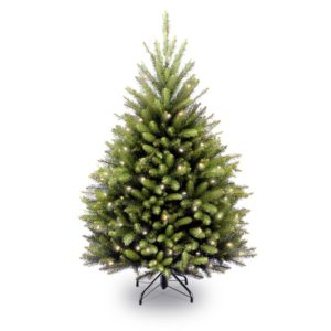 4.5 feet pre-lit christmas tree via belle vivir
