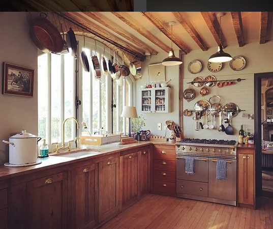 Amanda Brook kitchen via belle vivir