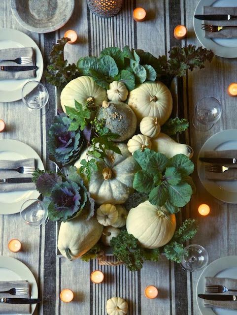 Thanksgiving decorating ideas via belle vivir