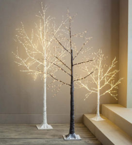 natural birch LED litht tree viva terra via belle vivir