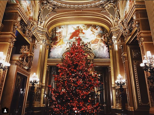 Christmas via Instagram see my paris