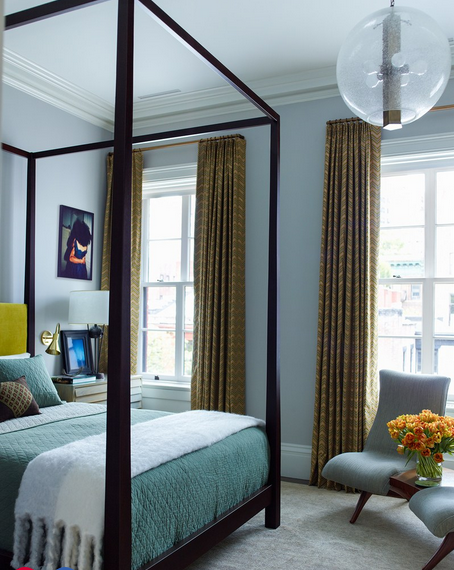 Peter Pennoyer bedroom via belle vivir interior design blog