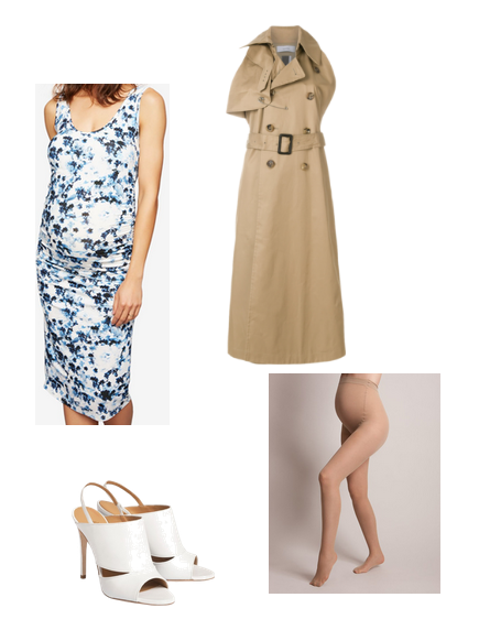 chic maternity fashion, maternity clothes via belle vivir blog