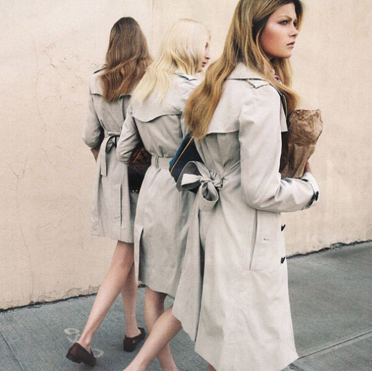 trench coat round up 1 via belle vivir interior design blog