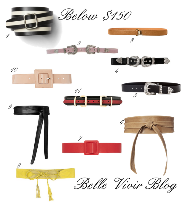 belt roundup of belts via belle vivir blog 1