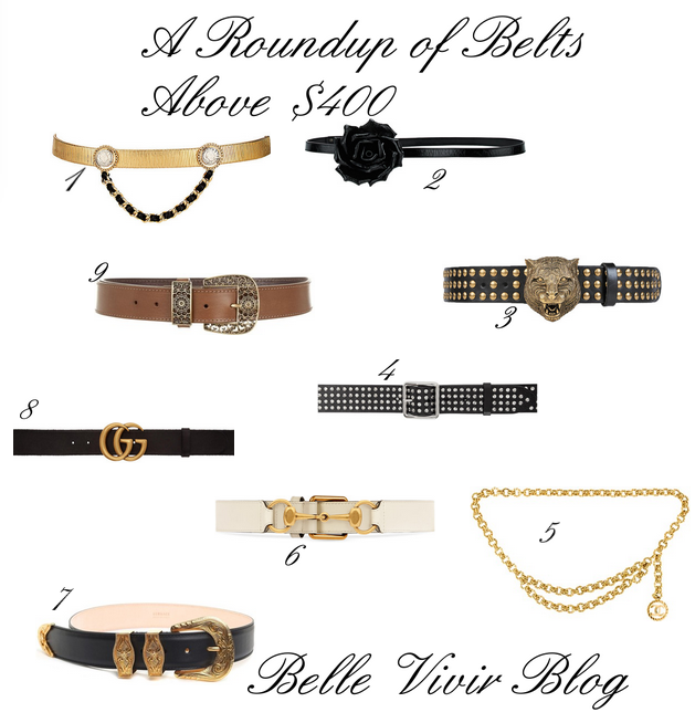 belt roundup of belts via belle vivir blog