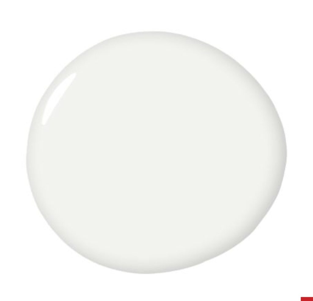 White paints, Super White by Benjamin Moore