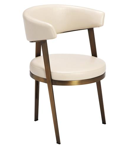 sales of the week, modern rounded dining chairs- pair