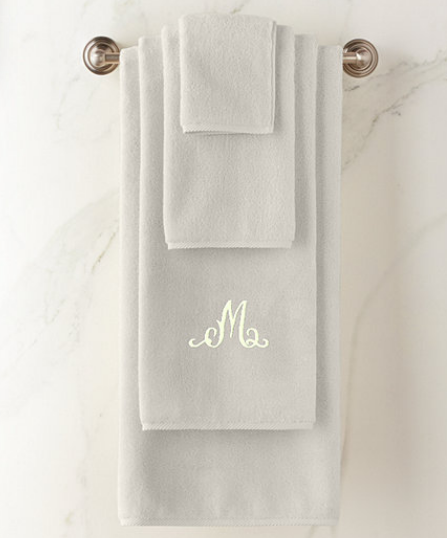 Matouk monogrammed towels on sale