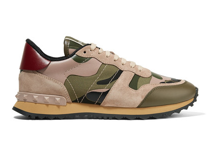 Fall Autumn Inspirations, Valentino camouflage sneakers