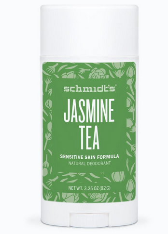 aluminum-free deodorants, Schmidt's jasmine tea