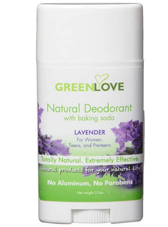 aluminum-free deodorants, green love natural deodorant