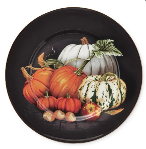 Thanksgiving tableware, pumpkin plate