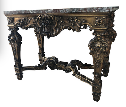Louis XIV style console table
