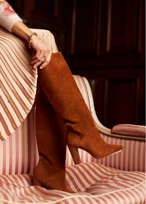 Sezanne boots, rust color