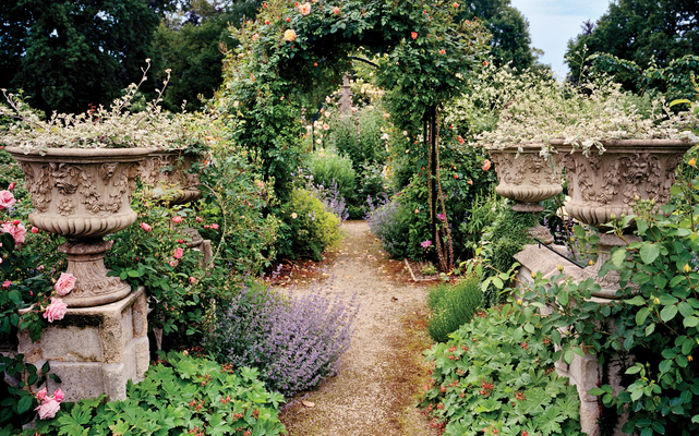 green garden, Dries Van Noten's garden