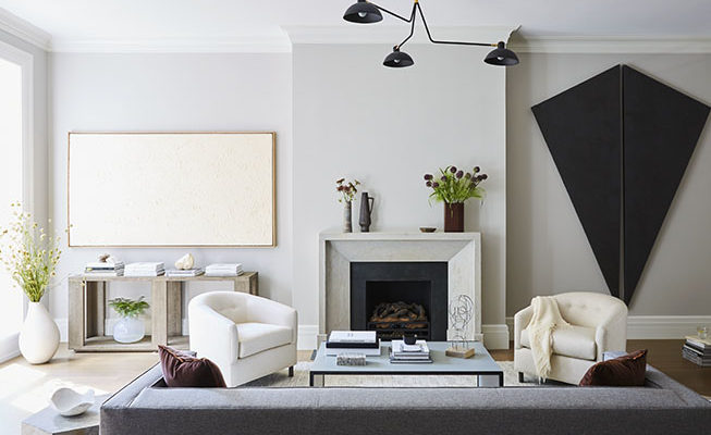 milimalist interior design, living room JENGER