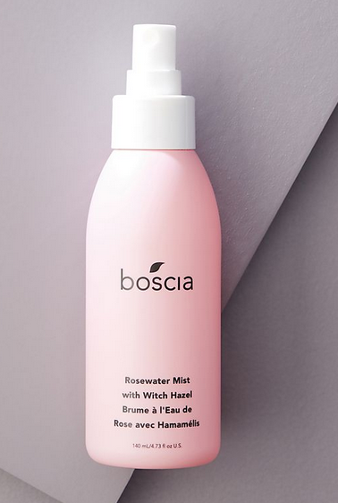 mother's day gifts, boscia rosewater mist