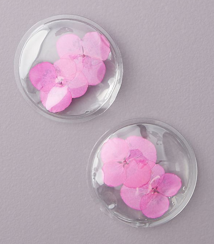 mother's day gifts, pressed flower eye pads